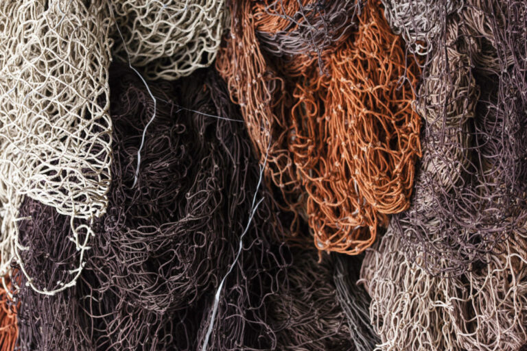 Fishing Nets from Aquaculture, Fish Industry, and Ghost Nets