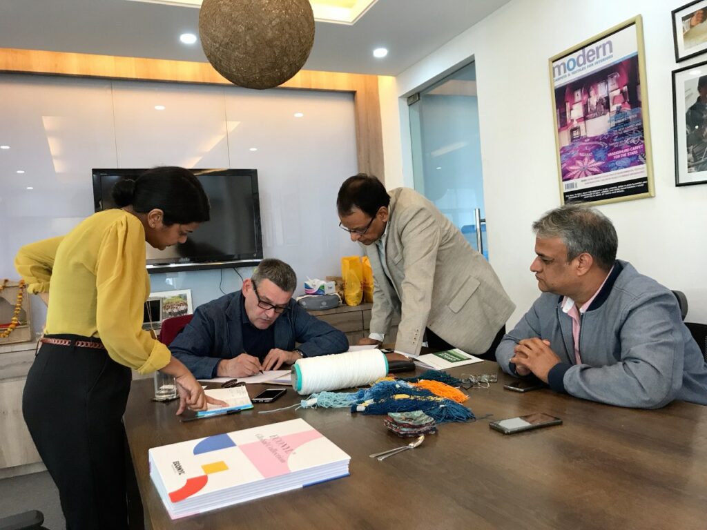 THE RUGGIST – Handknotted Nylon | Part Four Team-Aquafil-Sarawagi-The-Ruggist