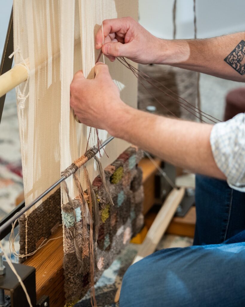 Homepage Creating a new carpet with ECONYL nylon.